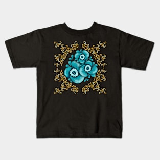 Blue roses Kids T-Shirt